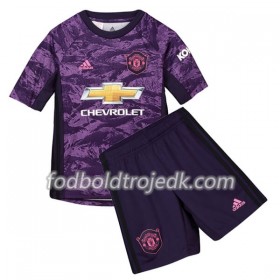 Manchester United Målmand Børn Hjemme 2019/20 - Fodboldtrøjer(S/S)